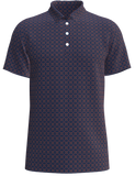 University of Virginia Print Men's Golf Shirt - UVA2B