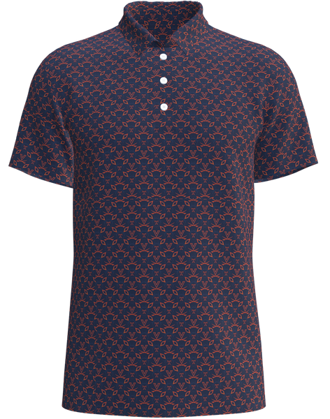 University of Virginia Print Men's Golf Shirt - UVA3B