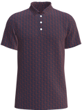 University of Virginia Print Men's Golf Shirt - UVA4B