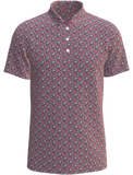 AB SPORT Azalea Print Men's Polo Shirt MP01-AZALEA_2A